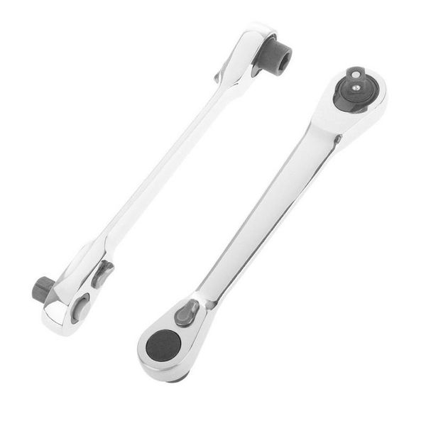 

1/4"mini dual head ratchet wrench batch head handle small socket wrench double-ended torque spanner hand repair tools