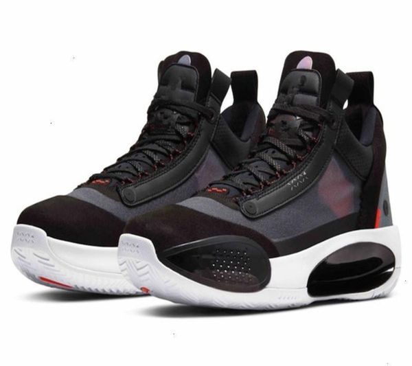 

jumpman 34 с fragment мужчины баскетбол бокс xxxiv горячие 34s low красочные цвета спортивная обувь оптом цена размер 40-46, Black