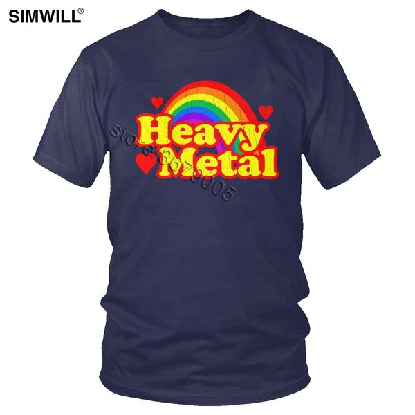

funny heavy metal rainbow retro short sleeve tee vintage distressed graphic fashion brand sport hooded sweatshirt hoodie men t shirt