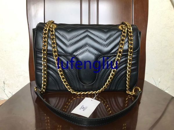 

2018 5colors famous brand women designer shoulder bag leather chain bag cross body pure color womens handbag crossbody bag purse