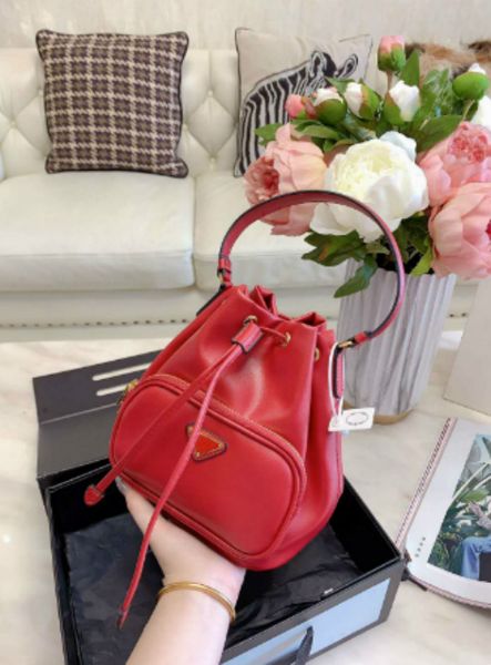 

Women's Crossbody Bags Bucket Shoulder Bags Handbags Preppy Style Large Capacity Medium Size High Quality with Gift Box #P.D.A. Bags