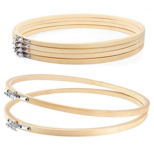 

10/20 pcs 12 inch embroidery hoops bamboo wooden hoop rings diy cross stitch1, Black