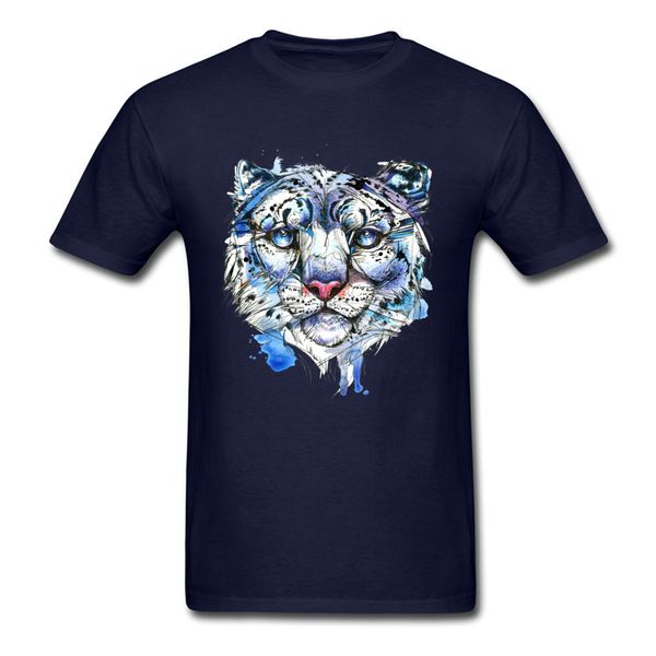 

round neck icy snow leopard boy casual short sleeve plain party sport hooded sweatshirt hoodie men t shirt