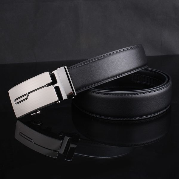 

rpyrt корейский моды простой моды серебряный сплав простой automaticleather beltsilver кожа мужской ремень beltleather корейского сплава муж, Black;brown