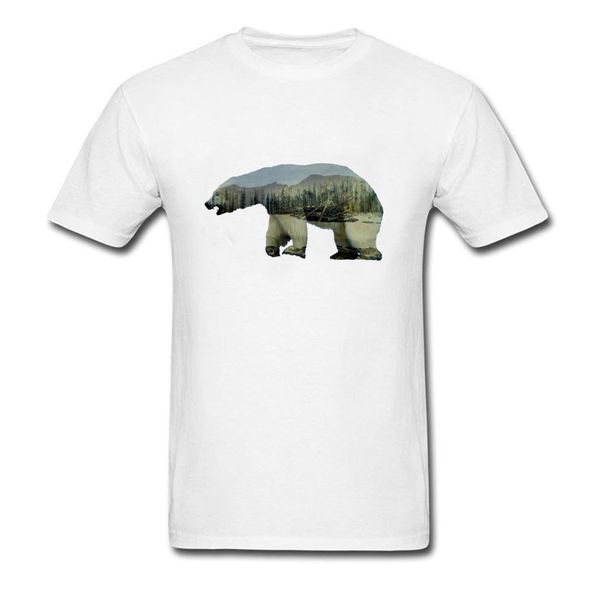 

funny printing animal t shirt summer prevalent o-neck pure & tees youth t shirts the arctic polar bear sport hooded sweatshirt hoodie