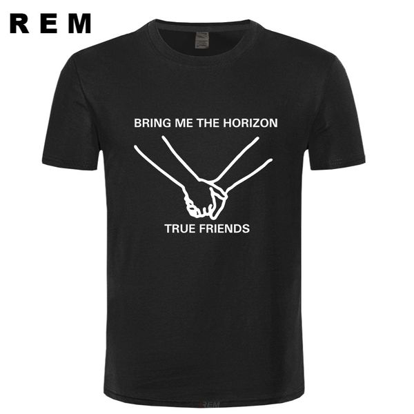 

men brand tshirts tee shirts bring me the horizon true friends casual short sleeve t shirt sport hooded sweatshirt hoodie