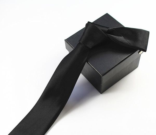 

neck ties rbocosolid skinny tie mens slim casual wear for men 6cm plain wedding party corbatas package without box, Blue;purple