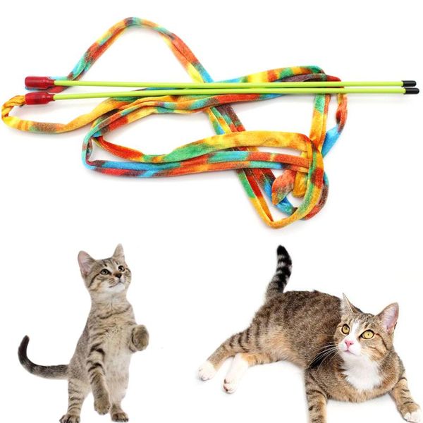 

funny cat stick pet kitten cat teaser wand plush strip interactive toy pet accessories cats fancy toys supplies