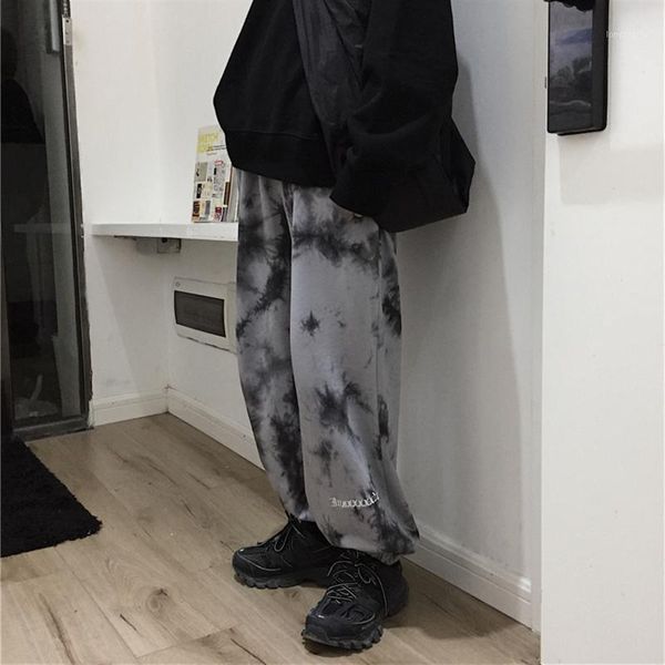 

streetwear couple clothing korean harajuku casual long capris fashion high sweatpants autumn winter new trousers women hipster1, Black;white