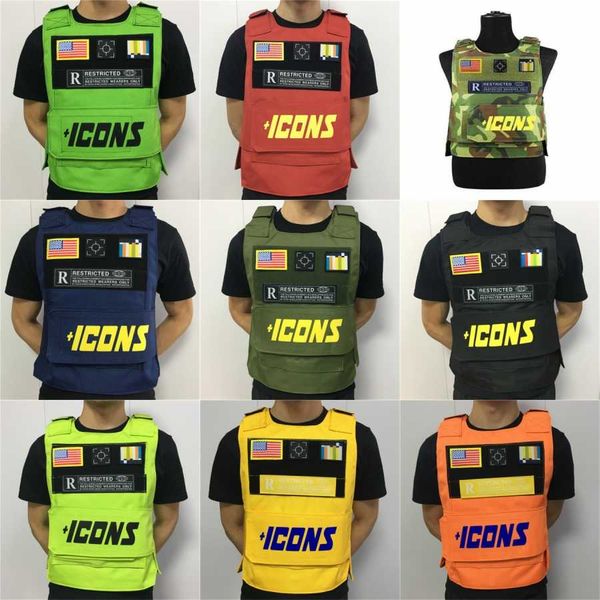 

tourbon tactical men vest hunting mens clothes camo harness waistcoat neoprene for chest protector keep warm secure size  l xl#684, Black;green