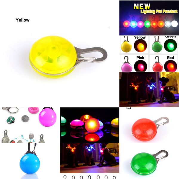 

glowing led flashlight pendant dog cat collar night safety pet leads necklace luminous bright decoration collars for dogs 3 nxhiq