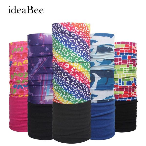 

scarves ideacherry winter warm sport headband bicycle multi functional bandana seamless tubular magic tube ring scarf lot, Blue;gray