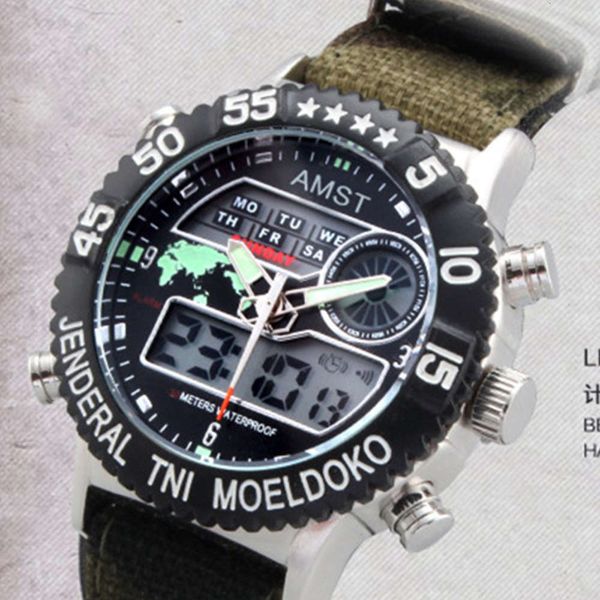 

amst multifunctional fashion waterproof men's busins personality lovers watch