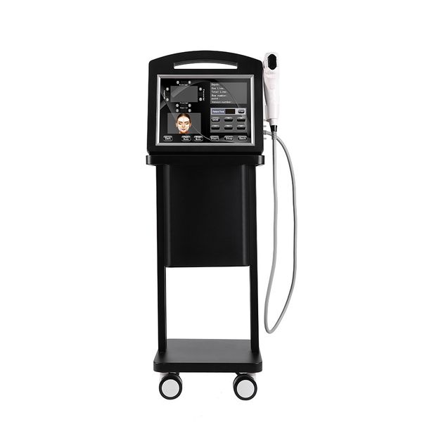 

multi-functional beauty equipment popular 12 lines cartridges hifu body slimming machine for winkle removal skin tightening face lifting dev, Black;white