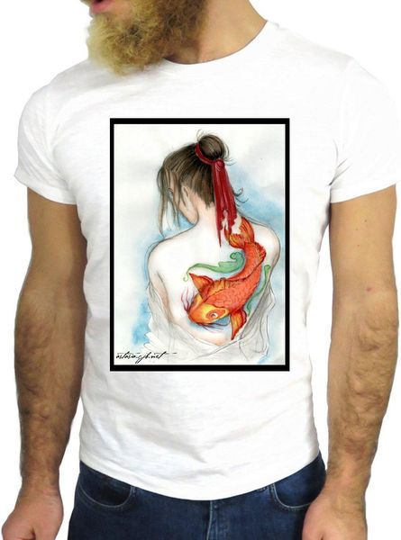 

men t shirt fashion funny casual short sleeve tshirts red fish woman girl fashion enjoy slim t shirts sport hooded sweatshirt hoodie
