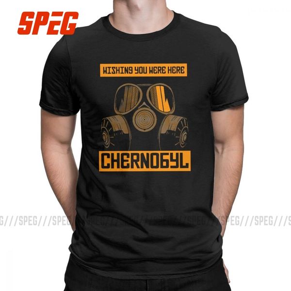 

chernobyl wishing you were here vintage round collar short sleeve big size sport hooded sweatshirt hoodie men t shirt