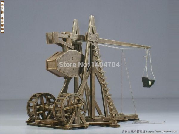 

mangonel the age trebuchet(front of empires rotary kits wheel) model include english instruction