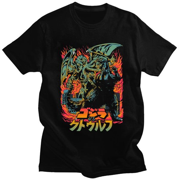 

спорт классический некрономикон octopus лавкрафт tshirt коротким рукавом хлопок tee shirt столкновение богов зов ктулху tshirt фильм ужасов
