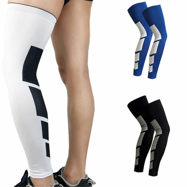 

breathable non-slip knee protectors leg warmer knee running basketball legging leg sleeve soccer sport support pads, Black;gray