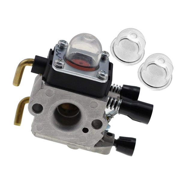 

carburetor with primer bulb for stihl fs38 fs45 fs45c fs45l fs46 fs55 fs55c