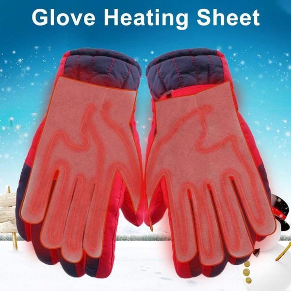 

2pcs=1pair electric usb portable heating five-finger glove 3 gear adjustable temperature motorcycle winter outdoor thermal warm, Blue;gray