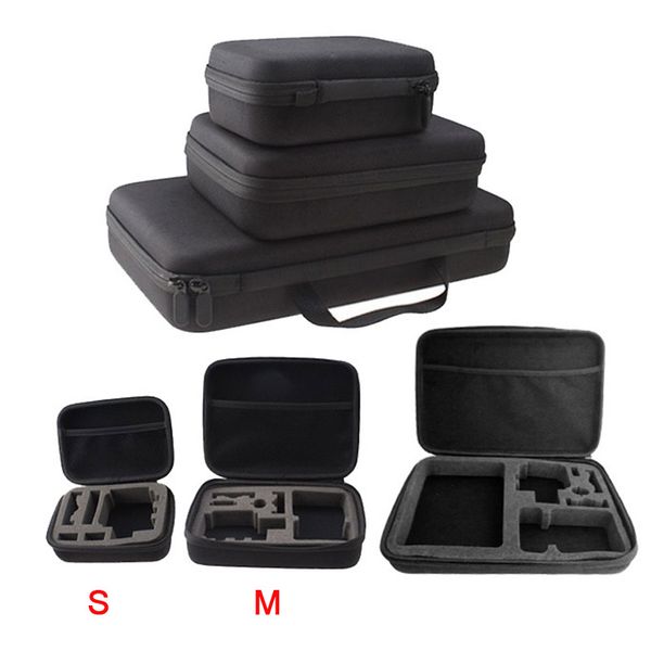 Абонепроницаемый водонепроницаемый ящик для хранения Портативная сумка для путешествий Большой размер, переносящий чехол для Gopro Hero Black Action Camera Аксессуары