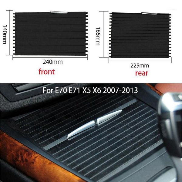 

car styling interior center console water cup holder cover trim for e70 e71 x5 x6 2007-20131