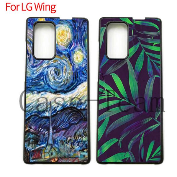 

qasuitable for lg wing protective mobile pc pudding frosted material hard caselk