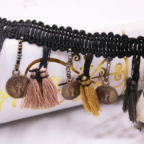 

1yards lot tassel fringe trim fabric tassels fringe lace trimmings with tassels for curtains decoration diy sewing accessories h jllgvp