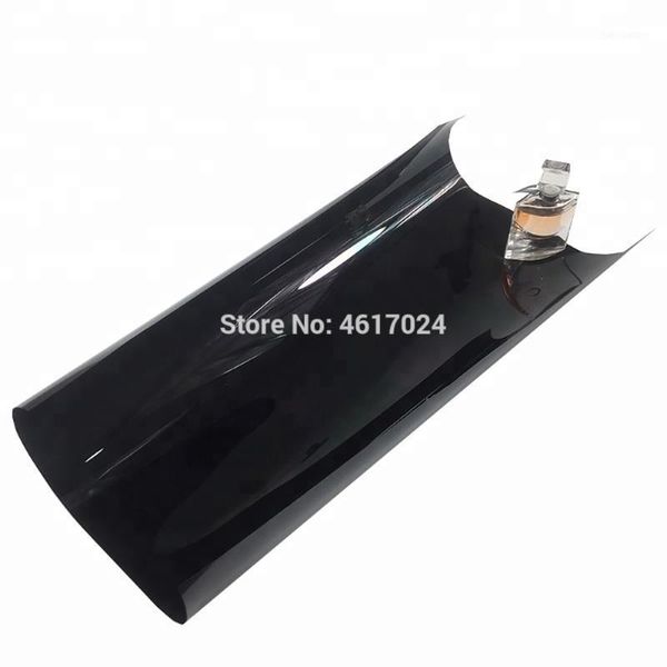 

50cmx200cm korea 2ply window vlt5% black color tinted glue film car stickers1