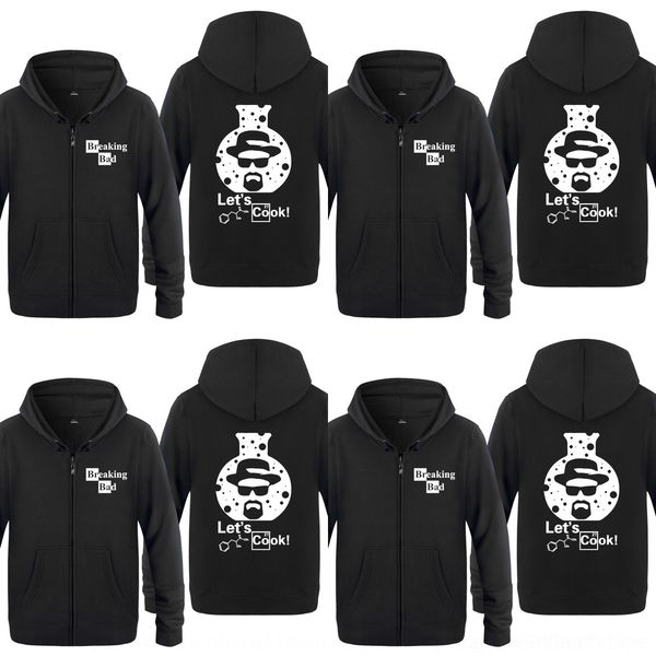 

tidzu men's breaking cook walter white crystal deadly poison master let's sweaterbad men's sweater let's cook walter whi, Black