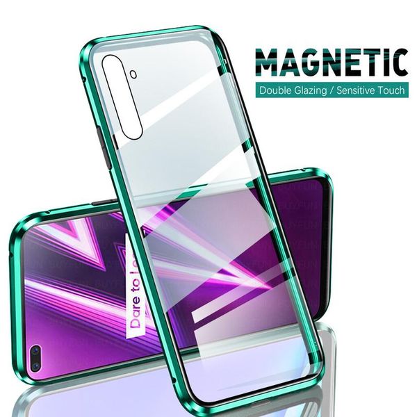 

для vivo y17 case 360 ​​двухсторонний стеклянный чехол для vivo y 17 магнитная металлическая задняя крышка для in vivo y1 bbydbu