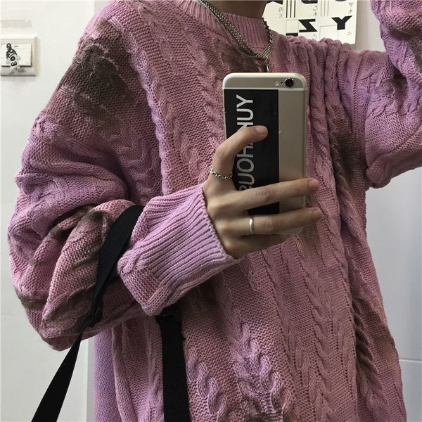 

2021 men's blouse autumn new winter embroidered nightgown fashion young clothing 3q2w, White;black