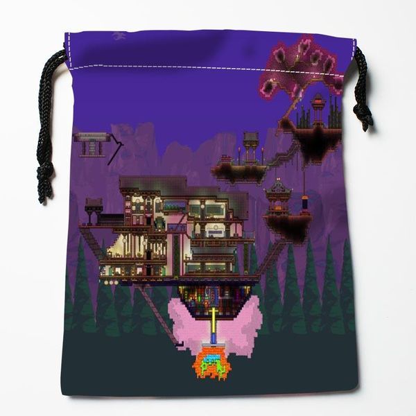

custom terraria printed drawstring receive bag compression type storage bags custom packaging gift bags1