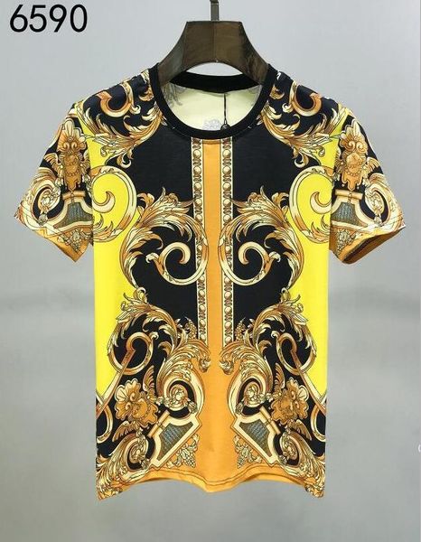 

2020ss spring new round white color: black cotton and short sleeve panel neck t-shirt summer size: m--xl-xxl-xxxl high grade printing jsbi