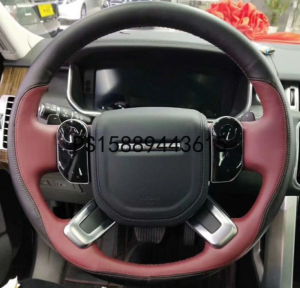 

diy hand sewn steering wheel cover for land rover range rover ander 2 discovery 4 / 3 sport