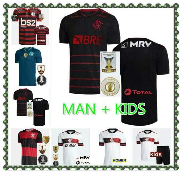 

20 21 brazilian flamengo soccer jersey women kids kit gabriel barbosa football shirts de arrascaeta gerson b.henrique camisa flamengo 20/21, Black;yellow