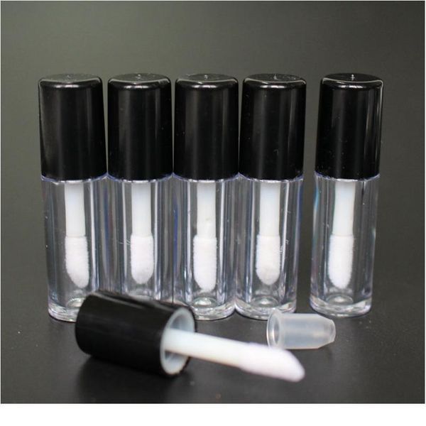 

30pcs 0.8ml plastic lip gloss tube small lipstick tube with leakproof inner sample cosmetic conta qylcwc
