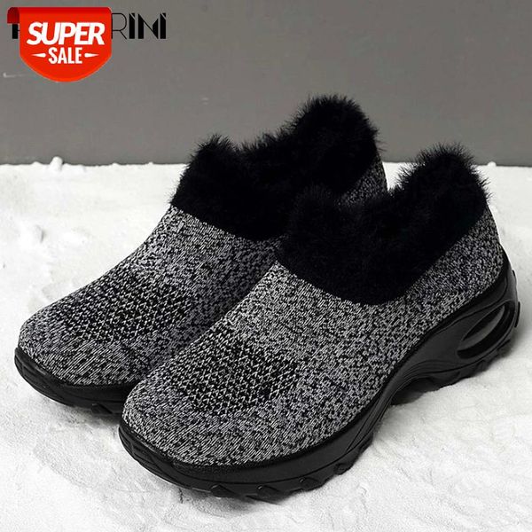 

ribetrini ins ladies solid slip on thick bottom vulcanized shoes vulcanized women shoes warm plush comfy #ro0a