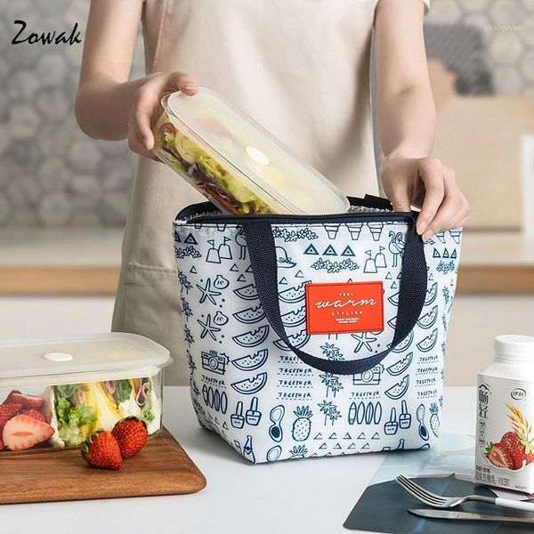 

storage bags lunch bag cooler for women large tote with pockets insulated box work school picnics travel leakproof1