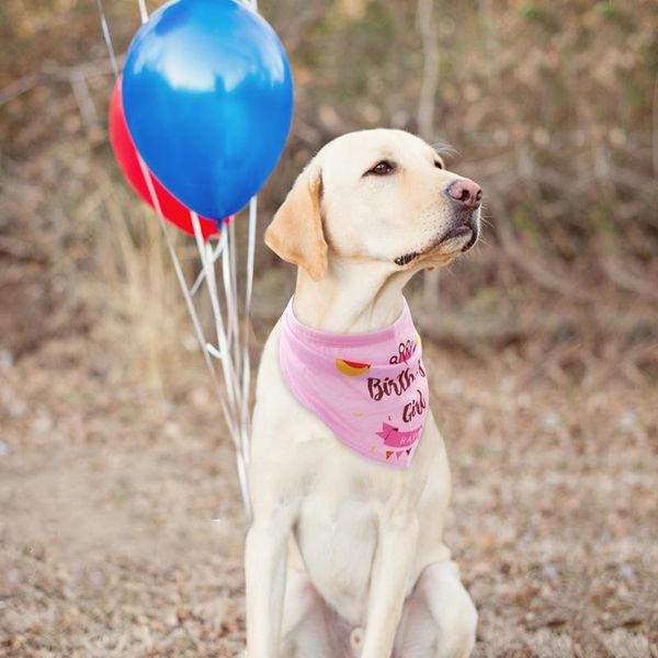 

cute bandana collar for dogs cats soft puppy kitten neckerchief printed birthday party neck scarf pet accessories c bbyhnp