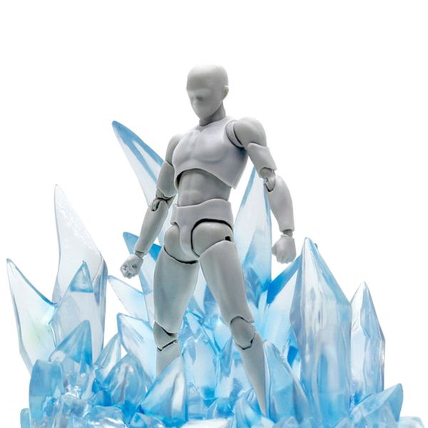 

2019 new arrival ice effect model ice effect decoration for general scale model - purple action & toy figure t200704