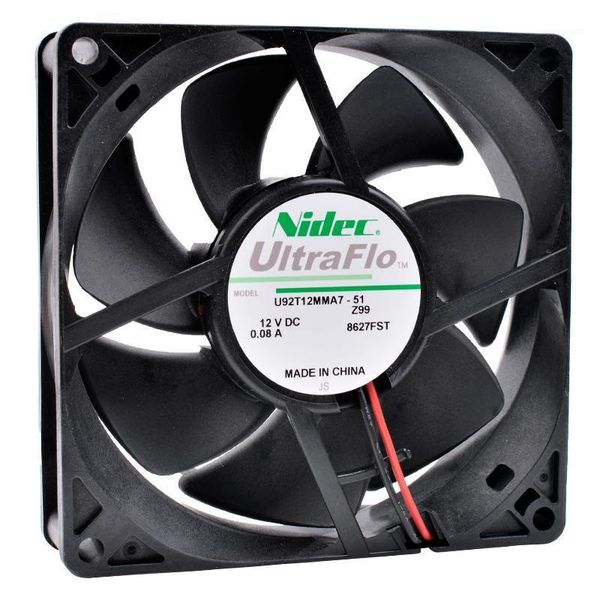 

brand new original u92t12mma7-51 9cm 92mm fan 9225 dc 12v 0.08a computer chassis cpu quiet cooling fan cooler1
