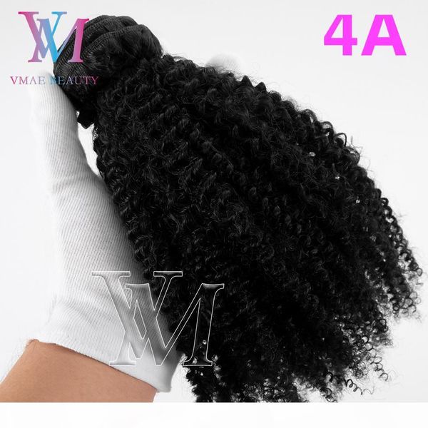 

vmae new arrival mongolian burmese afro kinky curly straight remy virgin 4a 4b 4c 3a 3b 3c hair weft weave piece hair extensions natrural, Black