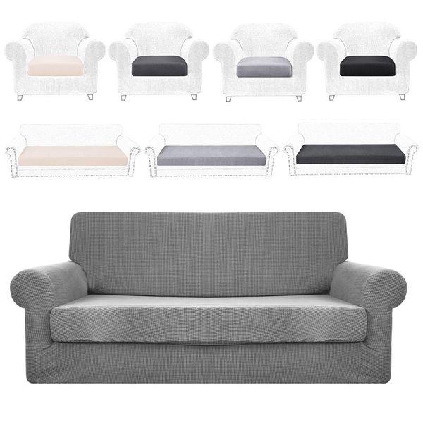 

cushion/decorative pillow 1-3 seats waterproof stretchy sofa cushion cover couch slipcover protector home decor comfortable soft dust-proof
