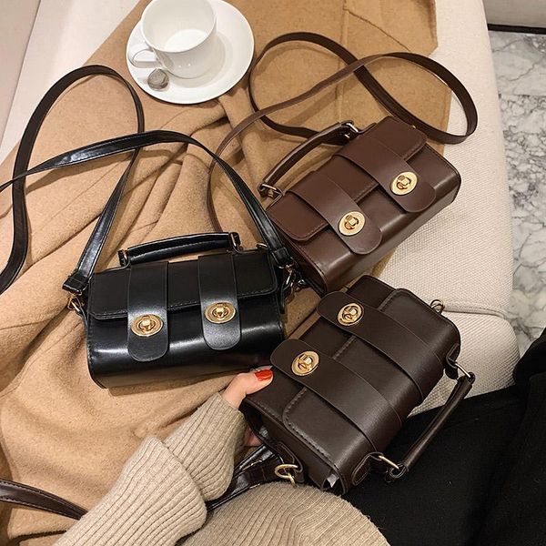 

shoulder bags luxury designer shopping tote women coffee bag lady fashion leather chains messenger handbag small square