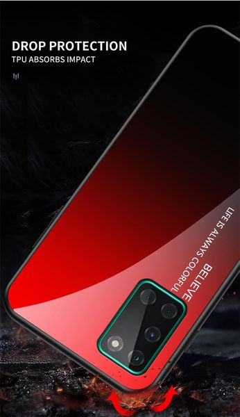 

anti scratch gradient cover tempered glass phone case for oneplus 8t 8 pro 7 pro 7t 6 t 5 one jllpwf yyysports