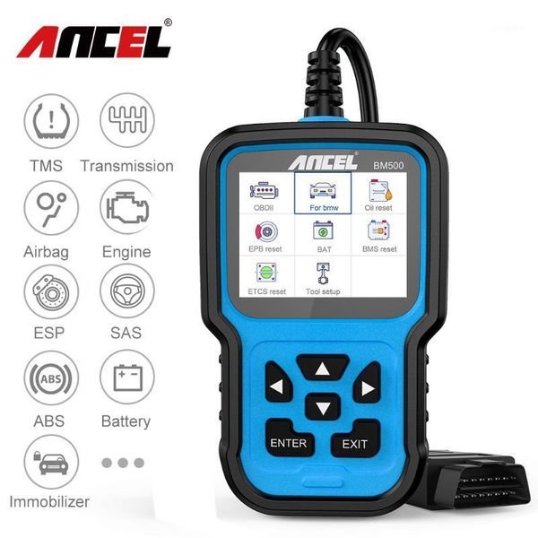 

code readers & scan tools ancel bm500 full system obd2 scanner for mini airbag epb sas tpms reset automotive car diagnostic tool1