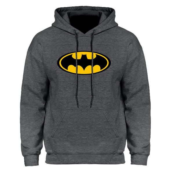 

batman autumn winter hoodie hoody men sale hoodies cartoon hooded coat casual design silm homens 2020 male men's sweatshirt rdurd, Black