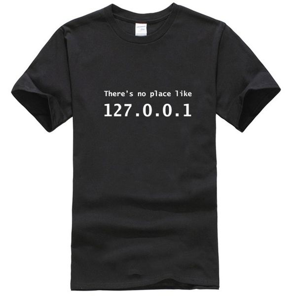 

funny ip address summer short sleeve there's no place like 127 0 0 1 computer geek comedy ot 852 sport hooded sweatshirt hoodie t shir